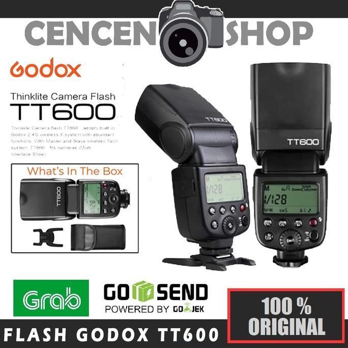 HARGA DISC - Flash Godox TT600 Universal TT 600 Kamera Sony Nikon Canon Fujifilm