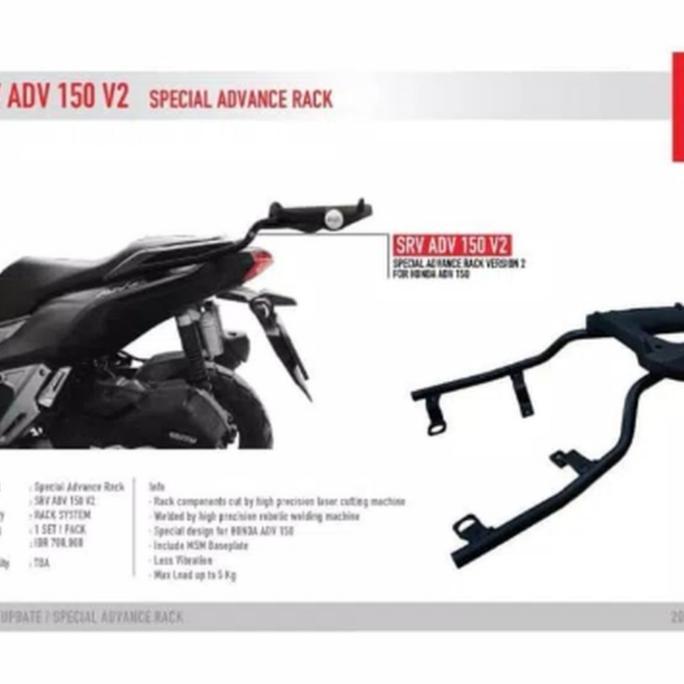 NEW breket box adv 150 givi