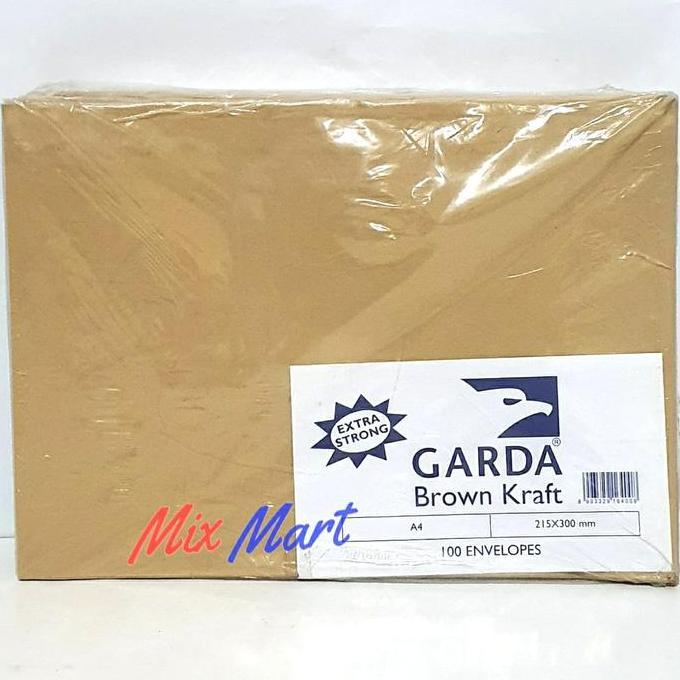 Amplop Coklat Garda A4 isi 100 lembar