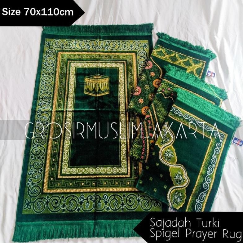FREE ONGKIR SAJADAH TURKI BULU TEBAL / SAJADAH TURKI BULU LEMBUT / SAJADAH DEWASA UKURAN BESAR