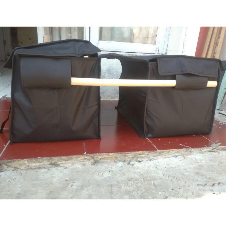 GARANSI TAS MOTOR TAS KERANJANG MOTOR ANTI AIR TAS OBROK MOTOR KRONJO MOTOR TAS KURIR ANTI AIR