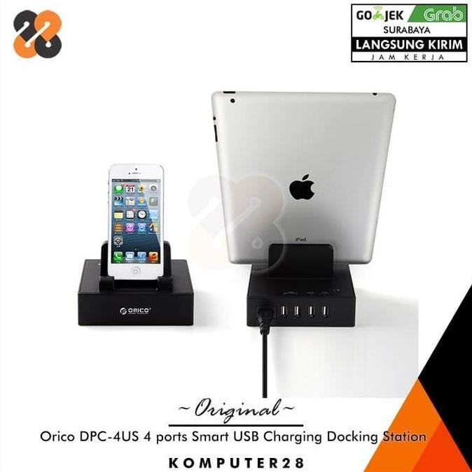 TERMURAH - Orico DPC-4US Smart 4 ports USB Charging Docking Station - Charger Hub
