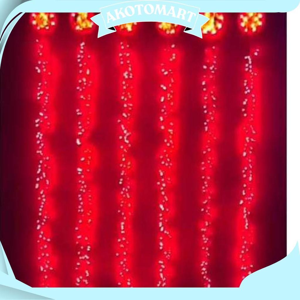 Lampu Hias Imlek Terbaru Lampu Imlek Petasan Remote Lampu Tirai Imlek Promo