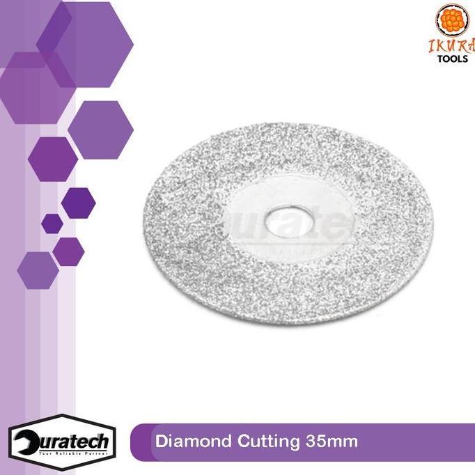 Diamond Cutting 35mm / Mini Gerinda potong Diamond / Mata mini gerinda kaca batu alam akik plastik f