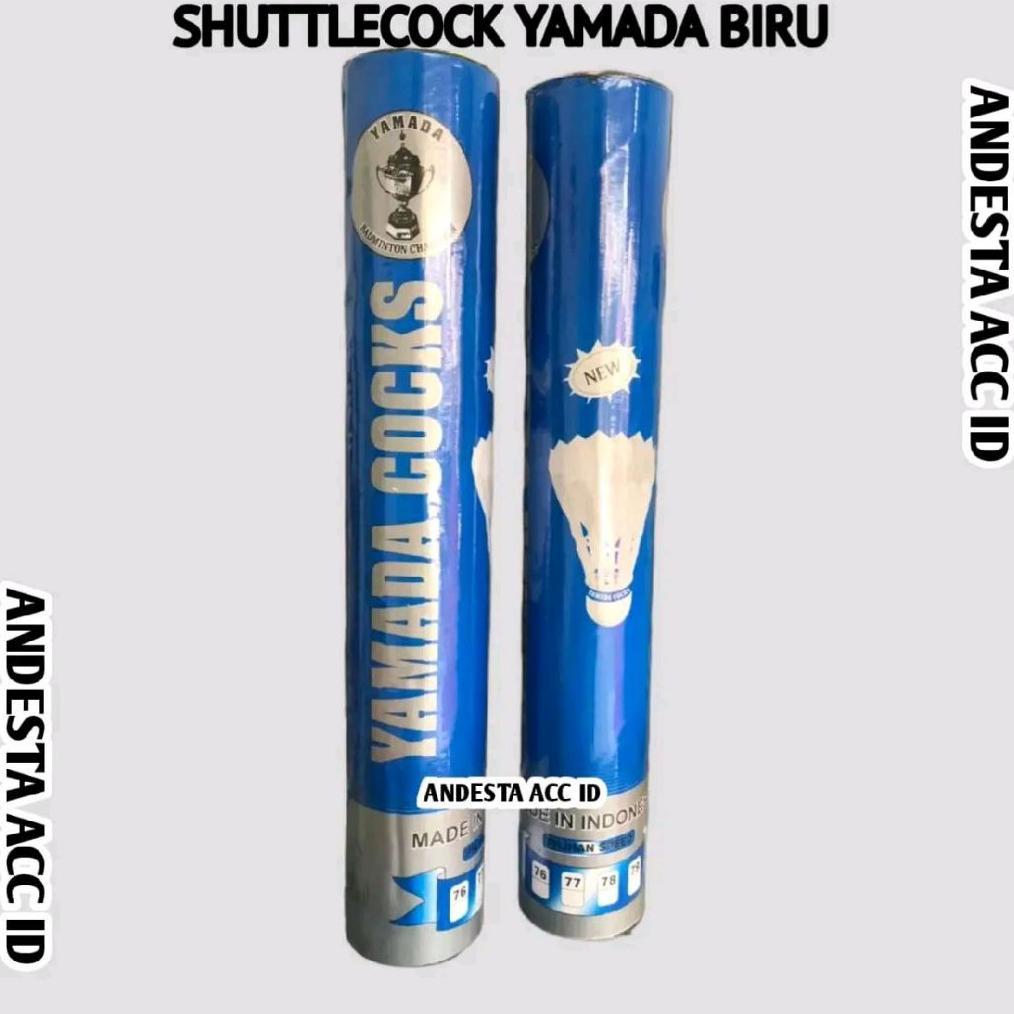 PREMIUM ( ISI 6 ) KOK BULUTANGKIS KOK BADMINTON YAMADA BIRU 2026