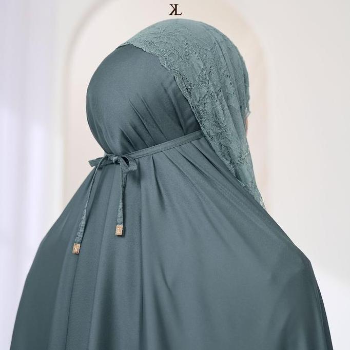 Kallia Label Luma Prayer Robe by Kallia | Mukena Mahar | Packaging with Box