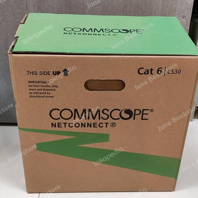 HARGA DISC - kabel lan amp Commscope cat 6 utp