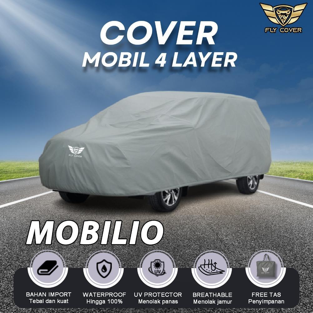 BEST SELLER FLY - COVER MOBIL HONDA MOBILIO 4 LAPIS WATERPROOF BONUS TAS PENYIMPANAN