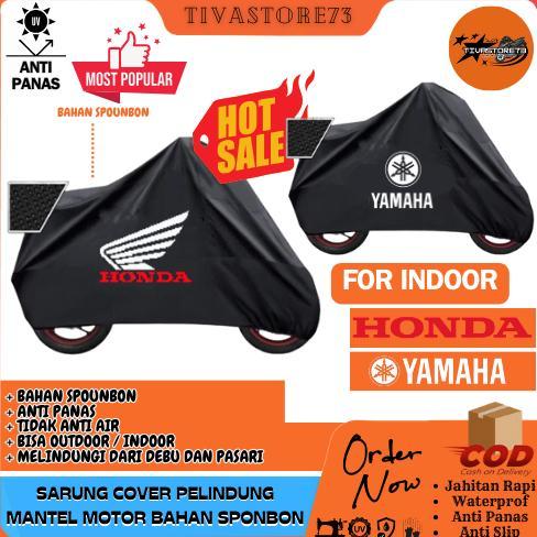 ORIGINAL SARUNG MOTOR ANTI AIR DAN PANAS / MANTEL MOTOR ANTI AIR / PELINDUNG MOTOR SAAT HUJAN DAN DA