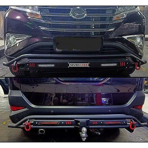 DAXSTORE PAKET TANDUK TOWING DEPAN BELAKANG COBRA ALL NEW RUSH / TERIOS