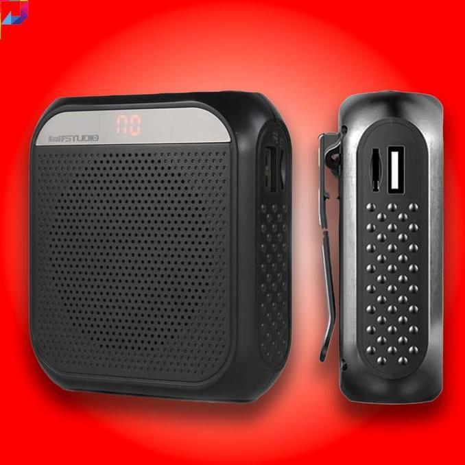 Alat Pengeras Penguat Suara Megaphone Speaker Pinggang Aktif Amplifier Outdoor Indoor Tour Guide For