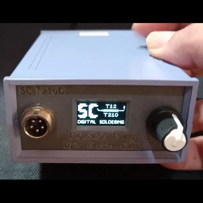 Box Modul Solder T210 / C210 / T12 combo 2in1 gantian dengan T12