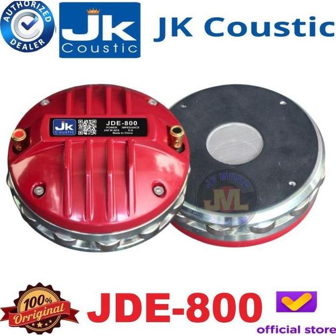 Jk Coustic Jde800 Driver Tweter  Jk Coustic J-De800 Driver Tweter Neodinium De-800 Terbaik