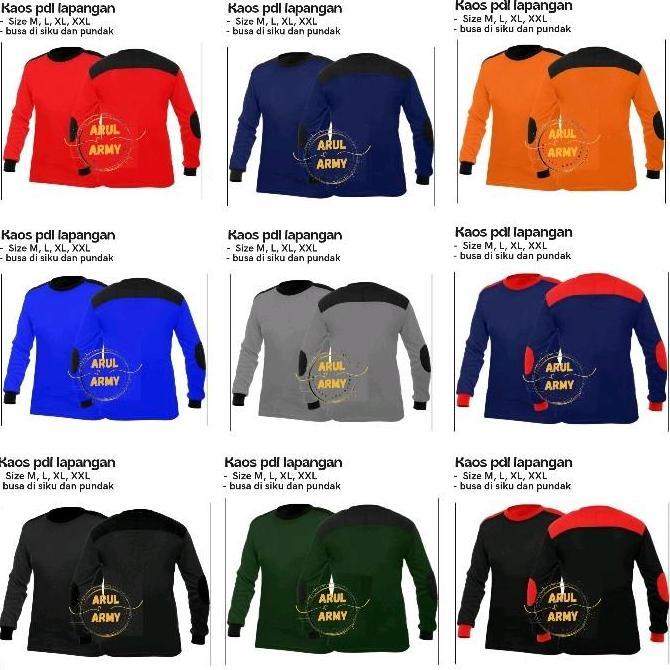 COD BAJU KAOS LAPANGAN PDL TACTICAL POLOS OUTDOOR PELINDUNG DECKER BUSA BAN TACTICAL LAPANGAN KAOS L