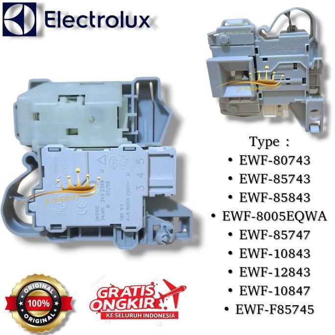 Door Lock Switch Pintu Mesin Cuci Electrolux Ewf10843 Ewf85743 Ewf80473