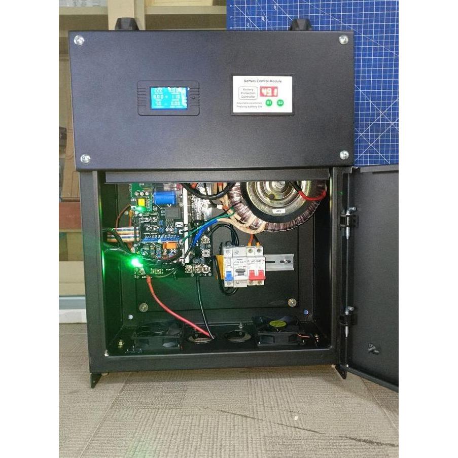 Box panel inverter lengkap trafo 5000 W PSW 5000w low frequency