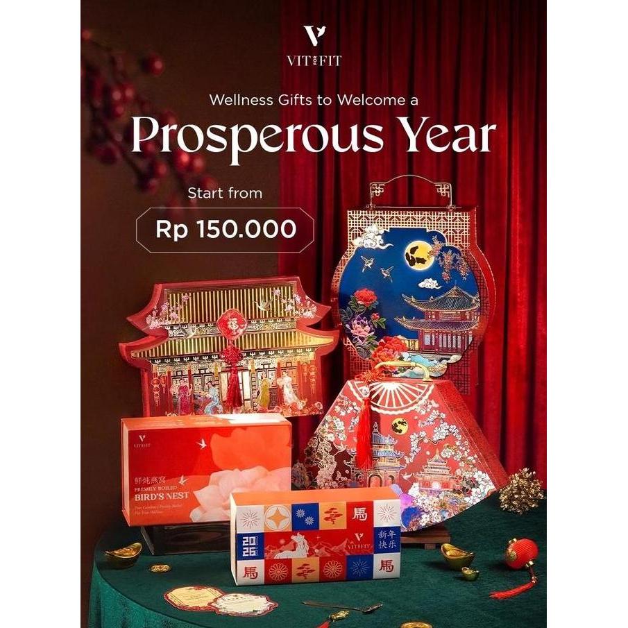 Imlek Hampers - Bird's Nest Drink / yanwo (cny / lunar) VITFORFIT