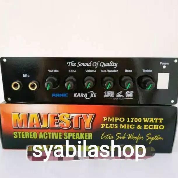 Kit Power Aktif Speaker Majesty Kit Power Speaker Aktif Karaoke Terbaik