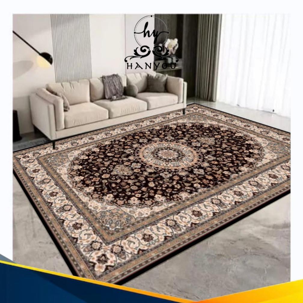 Hanyou - Karpet Eropa Polyester Tebal 5 Mm Aestethic