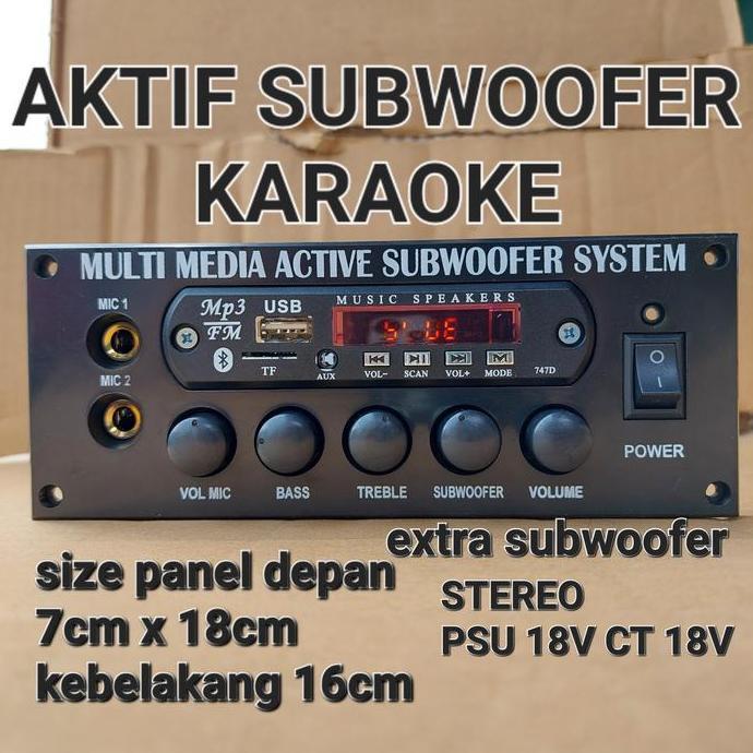 Dms 1500 Mp3 Kit Speaker Aktif Sanken Mp3 Platinum Kit Pcb Speker Audio Sound Sistem Stereo Watt Lou