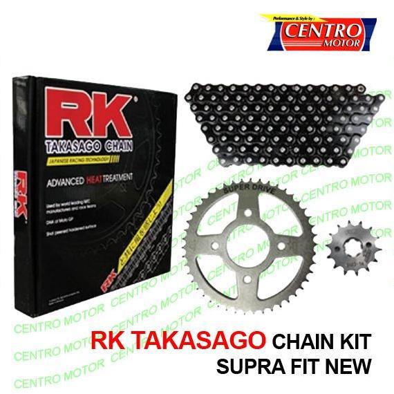 GEAR SET SUPRA FIT NEW RK TAKASAGO.DAPAT DI APLIKASI JUGA DI KHARISMA