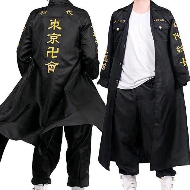jubah anime cosplay manji tokyo revengers panjang Kimono