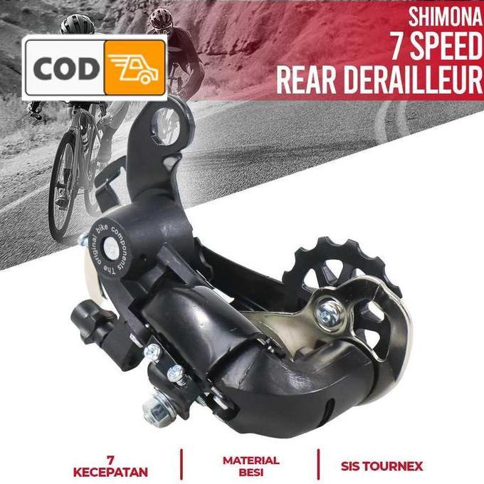 Promo Pemindah Gigi Belakang Sepeda 7 Speed Shifter Rear Gear Derailleur RD MTB CTB Roadbike Operan 
