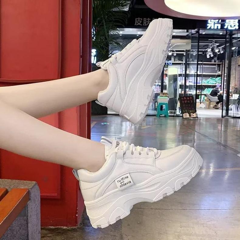 FREE ONGKIR NEW PRODUK KUALITAS PREMIUM SEPATU SNEAKERS WANITA KOREAN STYLE UPLINE