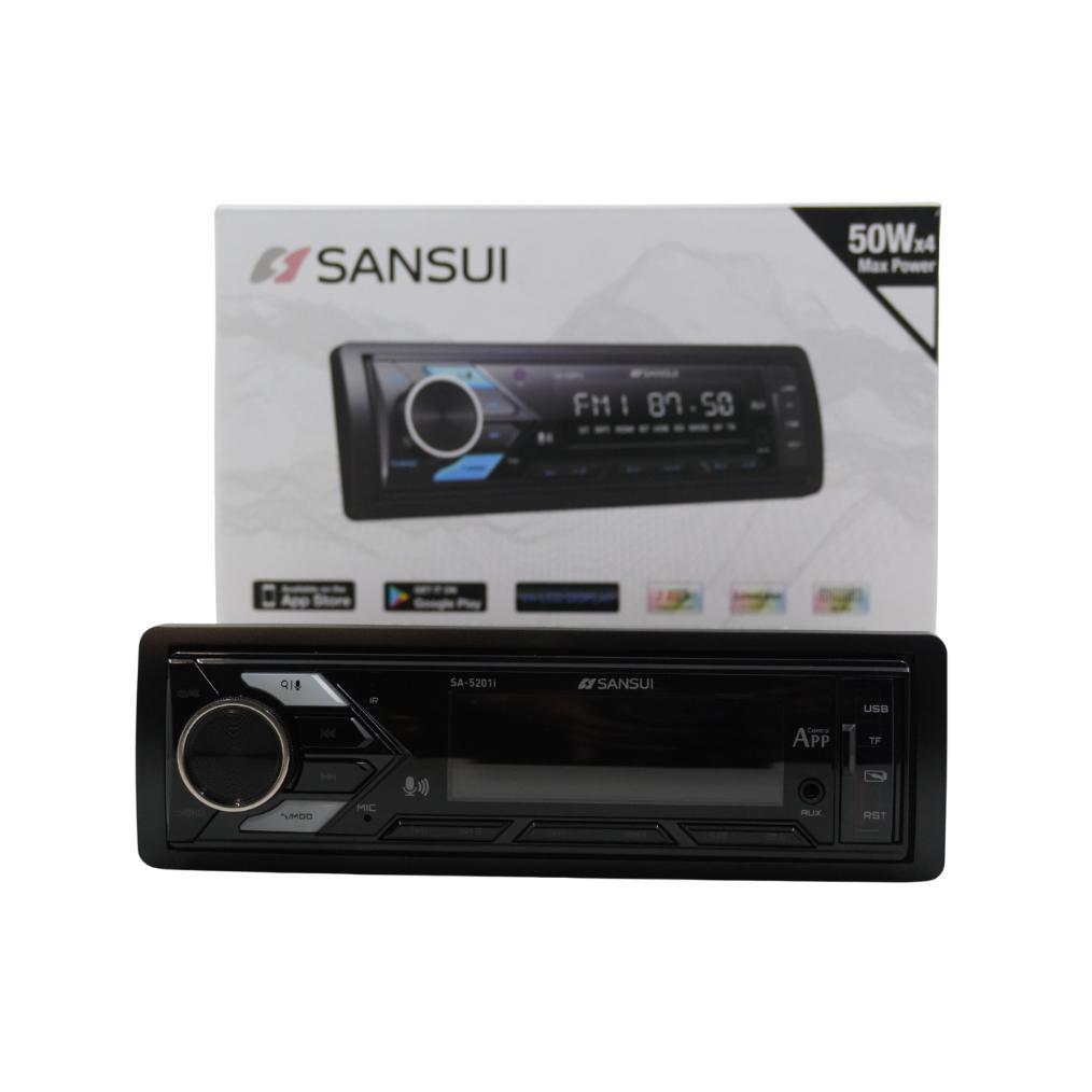 Sansui Sa-5201I Deckless Mp3 Headunit Single Din Audio Mobil