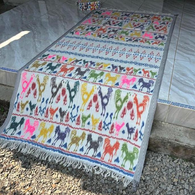 Kain Tenun Sumba / Kain Tenun Super Premium Motif Sumba SHA