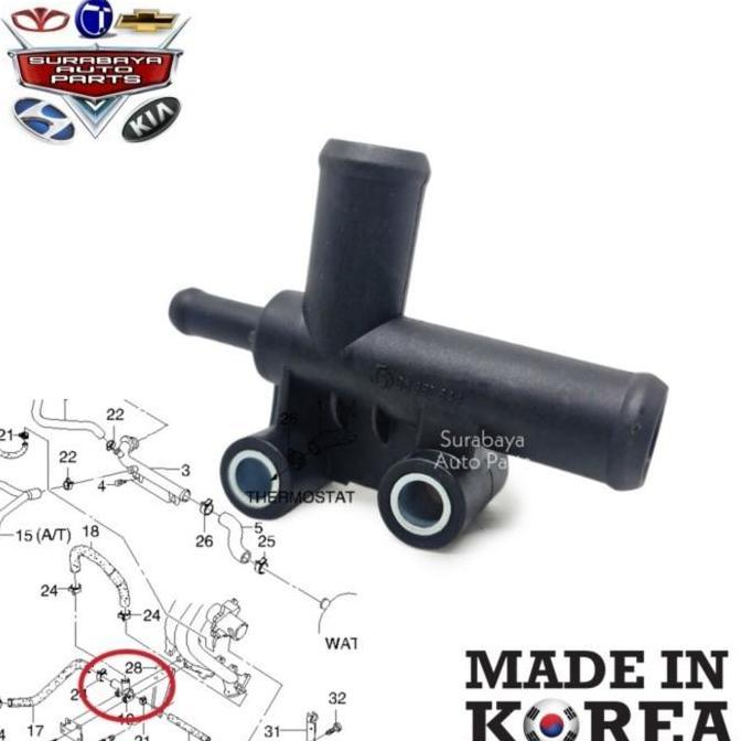 Promo Pipa Konektor Bypass Radiator Chevrolet Aveo Kalos Lova Diskon
