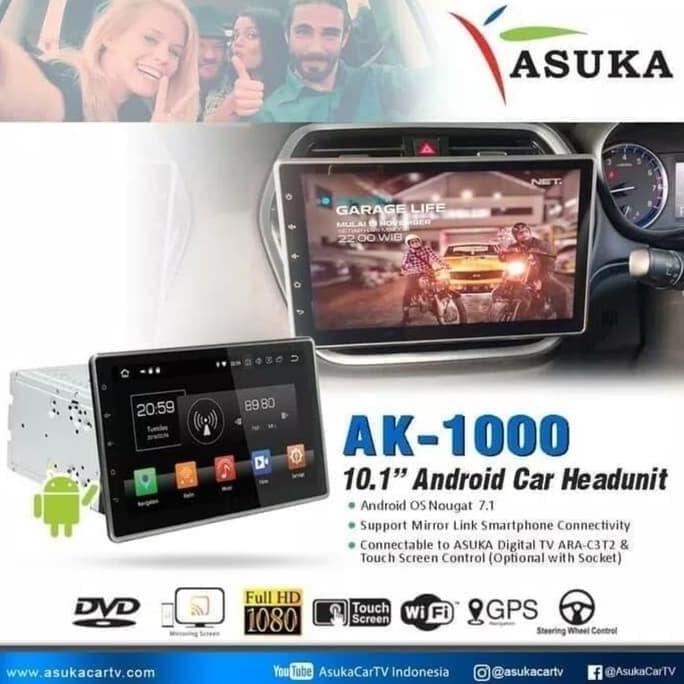 Promo HEAD UNIT ASUKA AK 1000 Diskon