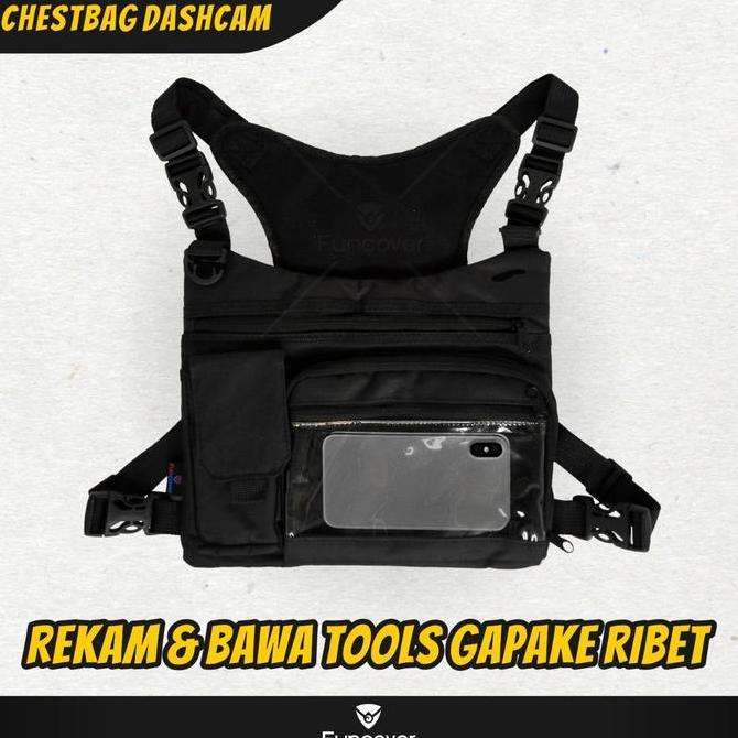 Chestbag Tas Dada Tactical Record Candid Camera Gadget Motor Funcover