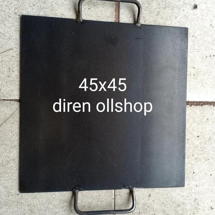 loyang roti bakar / wajan roti bakar plat baja /panggangan roti 50x50