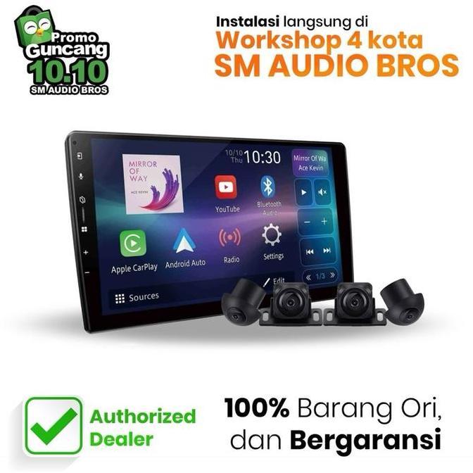 Promo Pioneer DMH AP6650BT Head Unit 9 Inch Apple Car Play & Android Auto Diskon