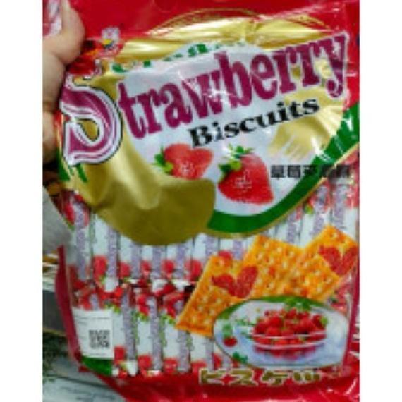 ,,,,,,,] BAIRONG STRAWBERRY LAYER BISCUIT 528GR