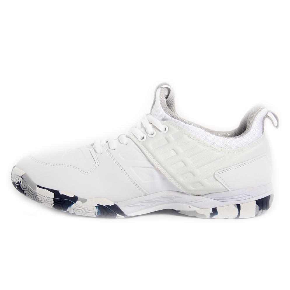 PROMO Flypower Rio Gold V1 Sepatu Badminton White Lite Grey Tontowi Ahmad  Series Free Shoes Bags