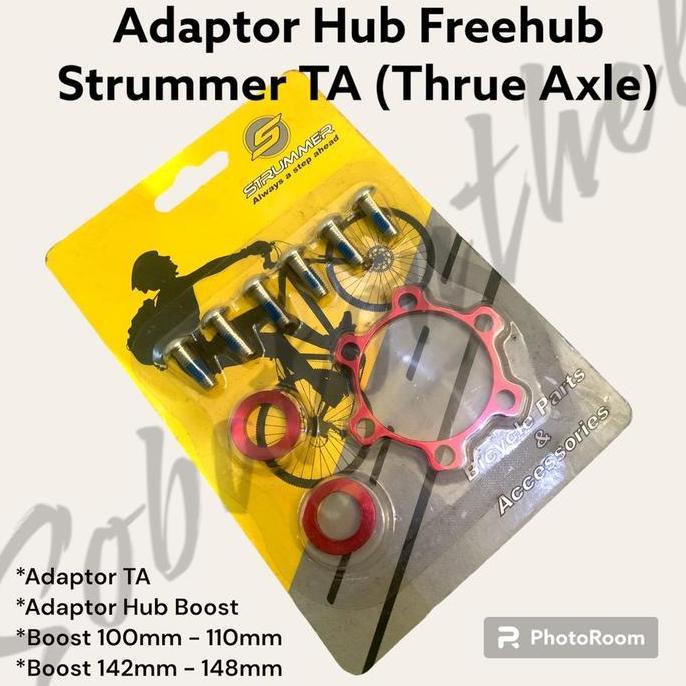 Promo Adaptor Hub Freehub Strummer Boost Thure Axle TA Diskon
