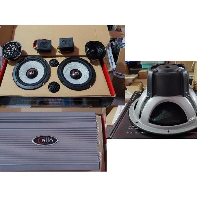 Promo PAKETAN AUDIO 3 WAY MAXIMUM CELLO PERFORMANCE 3 Diskon