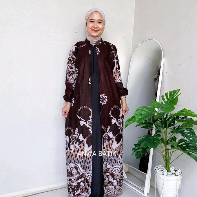 Disc Gamis Batik Mix Moscrepe Premium Wanita Busui Terbaru Gamis Batik Jumbo Ld 130Cm