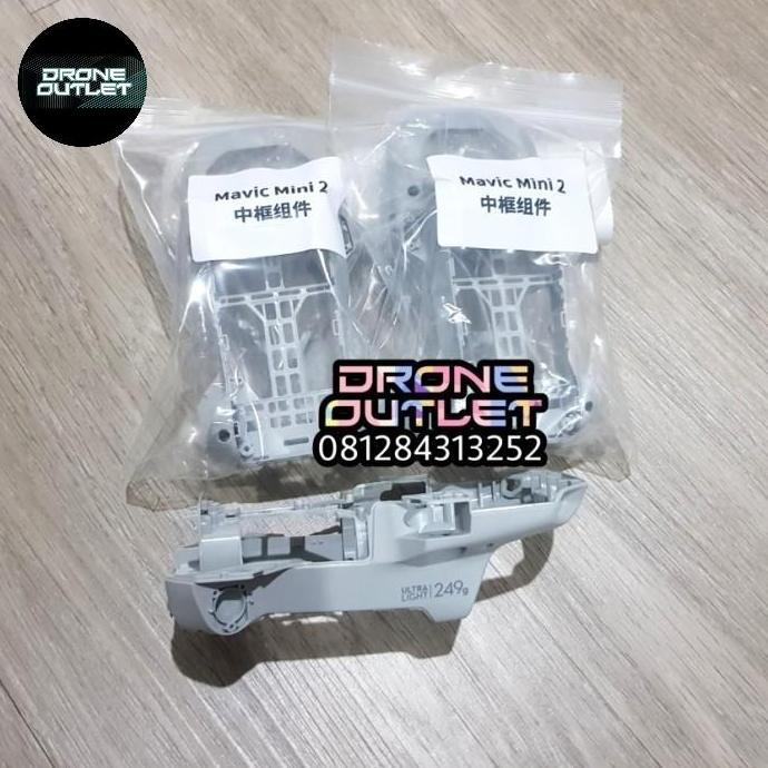Body Middle Shell Frame Dji Mavic Mini 2 Original Bawah Casing Part