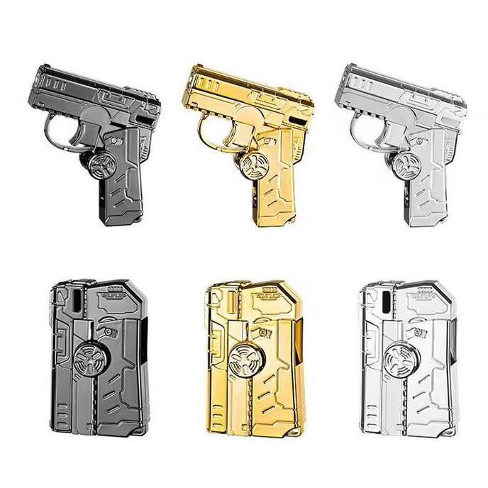 Ready Mancis Korek Model Spinner Mini Bisa Di Putar Spin Bara Merah Gas Lighter Unik Fidget Toys