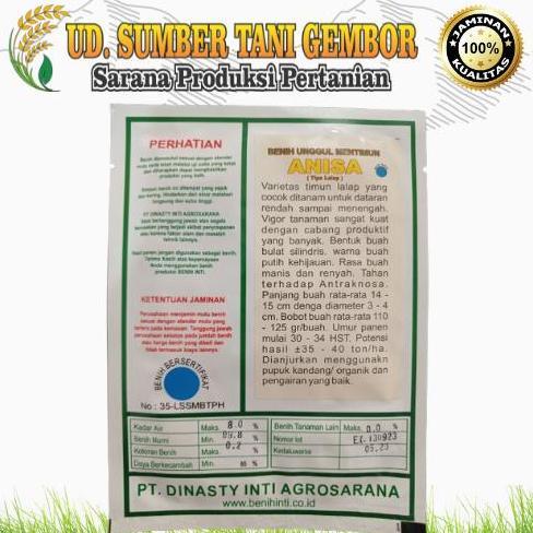 BENIH TIMUN ANISA TIPE LALAP BENIH INTI BENIH UNGGUL