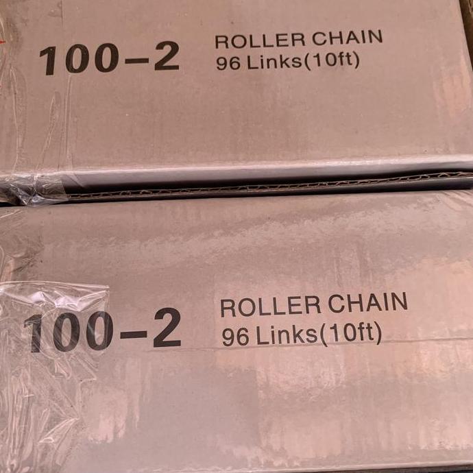 BEBAS ONGKIR - Rantai rs 100-2, rantai rs 100 double, roller chain RS 100-2