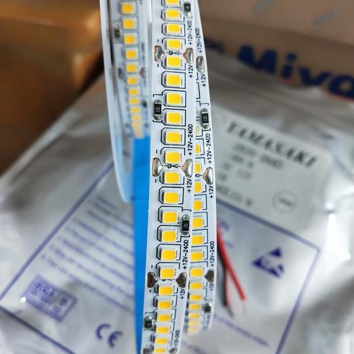 Ready stock yamasaki Led strip 240 led 16W/M/lampu Led Strip yamasaki 240 led 12v