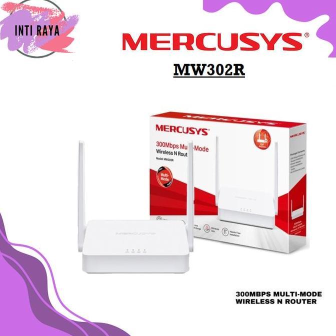 MERCUSYS MW302R 300MBPS WIRELESS N ROUTER MW302R