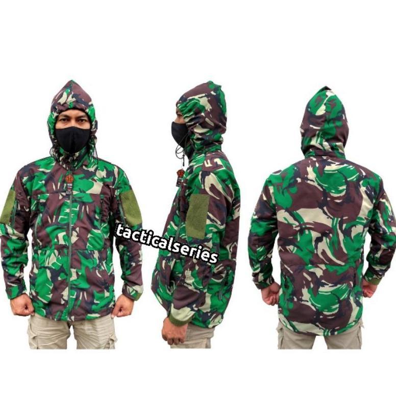 Jaket Loreng TNI AD / jaket loreng malvinas / jaket pria / jaket outdoor / jaket gunung waterproof