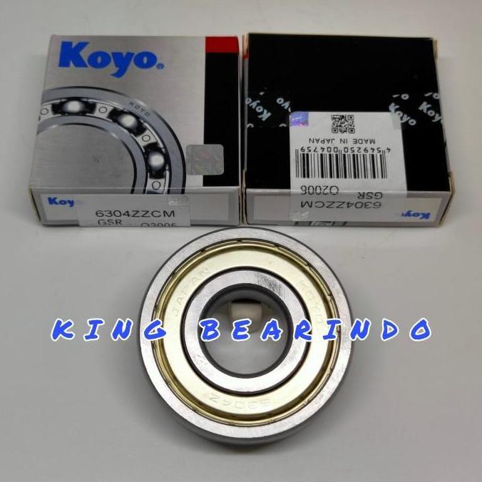 BEARING 6304 ZZ KOYO 6304ZZ KOYO