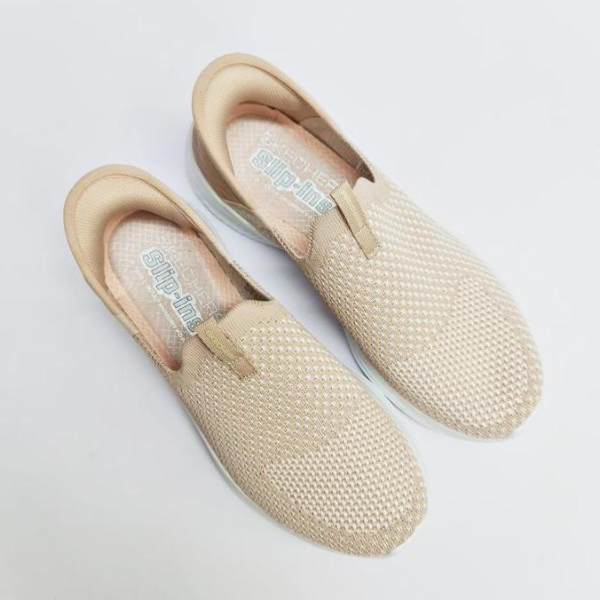 SKECHERS SLIP INS SHINNY/SEPATU SKECHERS WANITA/SEPATU SLIP ON WANITA/SKECHERS SLIP INS BS