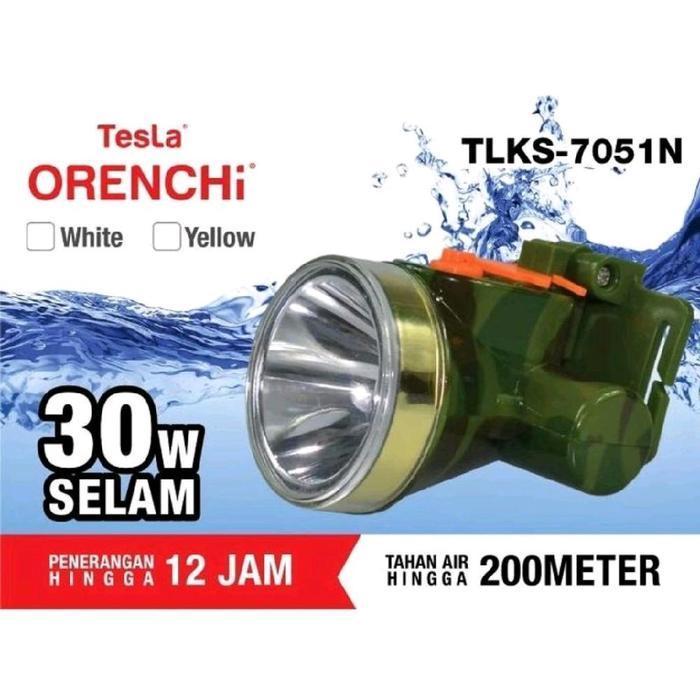 senter kepala menyelam tesla 30w